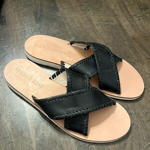 Jack Rogers Cross band in Black size 8.5